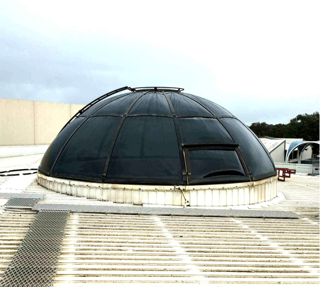Commercial Skylight, Polycarbonate Tine